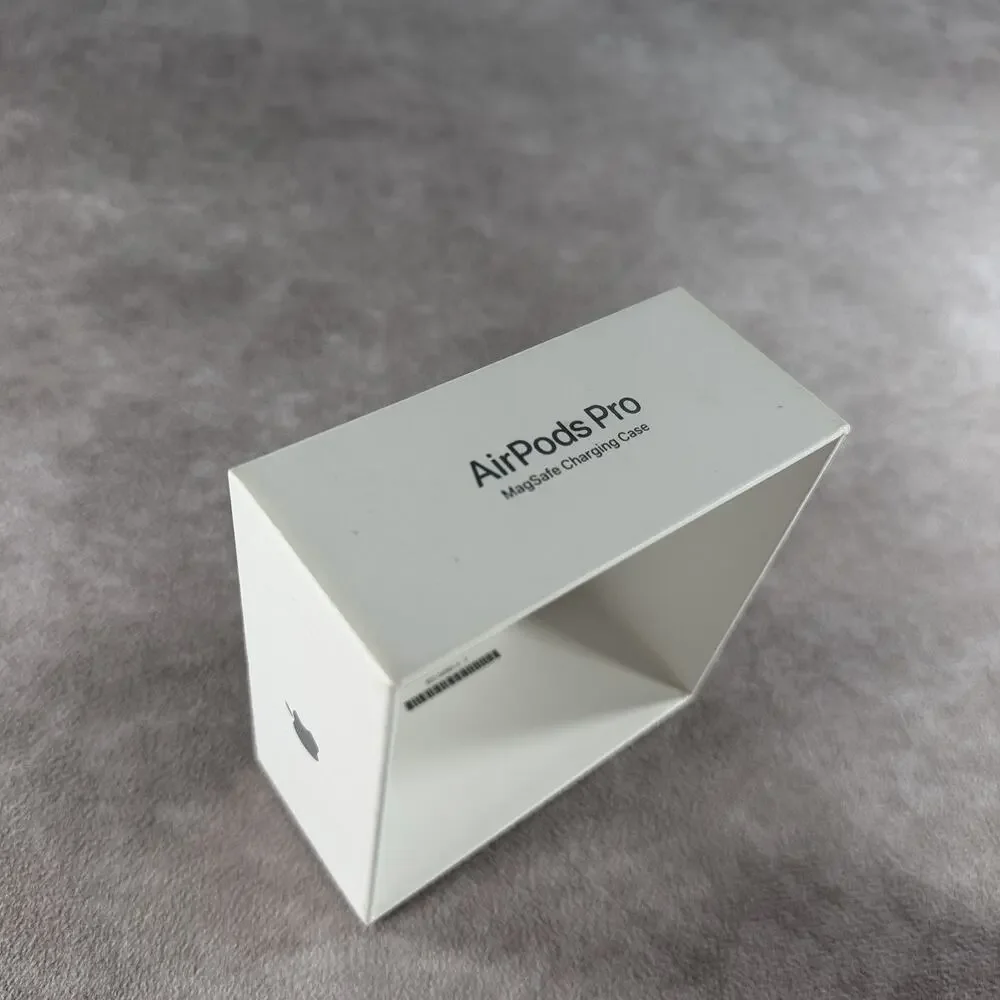 MLMK3AMIA AirPods Pro with MagSafe Charging BOX ONLY PAPERS INCLUDED